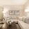 well lit living room